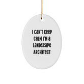 Funny Landscape Architect Gifts I Cant Keep Calm I'm A Landscape Architect Christmas Unique Gifts for Landscape Architect Friends Women - Image 1